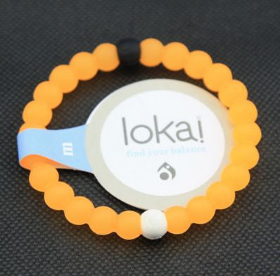 Lokai Supports Bracelet Make-A-Wish For Friendship (orange)