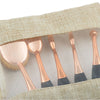 (Hot sale) Rose Gold 10 pcs/5 pcs Tooth Brush Shape Oval Makeup Brush Set MULTIPURPOSE Professional Foundation Powder Brush Kit with Bag