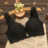 Plus size Push up Ultra thin Sexy Full Lace Coverage Flower Adjustable Bras 70-90 A B C Cup Bras Big Size Free Shipping