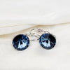 Fashion earrings 2015 New women gift dangle earring 14mm super big Crystal jewelry earring elegant  Drop Earrings(E0097)