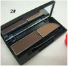 Maquiagem  New Brand MC Eyebrow  Powder Brow Powder Makeup Eyebrow Shadow 2 Color Mix Natural Eyebrow With Brush And Mirror