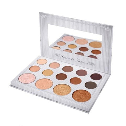 In Stock BH Cosmetics New Brand 14 Colors Matte Natural Cari Bybel Eye Shadow & Highlighter Palette for Beauty MM100