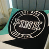 Spring Fall Brand VS Secret Pink Coral Fabric Polar Blankets Beach towel 150 * 130 cm bed Flannel Article Victoria small Manta