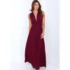 women summer long maxi dress sexy red bandage Multiway Convertible Holiday Dress women wrap strapless backless dress plus size