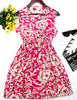 New Brand 2016 Summer Women dress Casual Print Sleeveless Dress Chiffon stripe floral print Elastic Waist Bohemian Beach Dresses