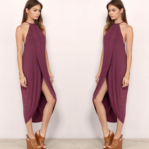 New american apparel women dress self portrait runway robe longue femme spaghetti strap halter forever za 21 B868