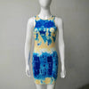 Women dress self portrait sugarbird tank casual pencil print dresses forever za 21 ZC2061