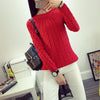 Free shipping 2014 size basic autumn and winter sweater thickening long-sleeve pullover female sweater women fashion WL0006
