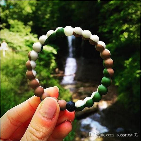 Lokai Bracelet for a balanced life (Army Green)